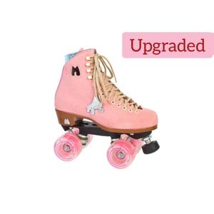 UPGRADED 7 Lolly Complete Pink Roller Skates